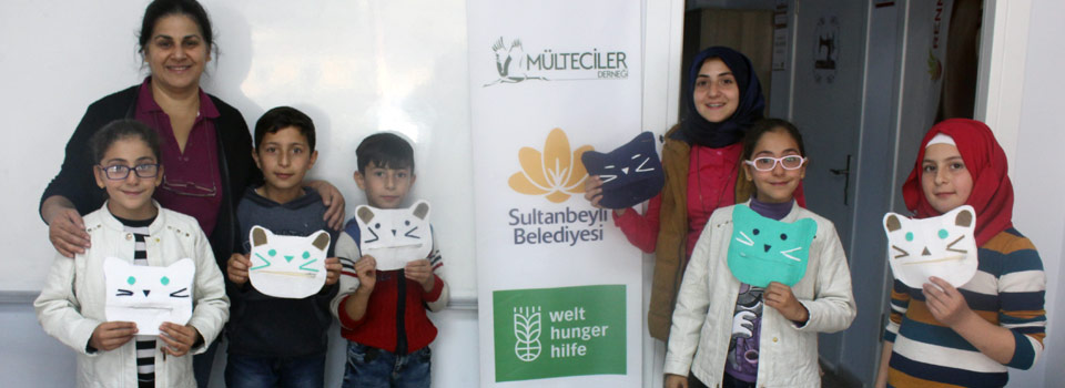 بدأ النشاطات الفنية في فصل الخريف في جمعية اللاجئين