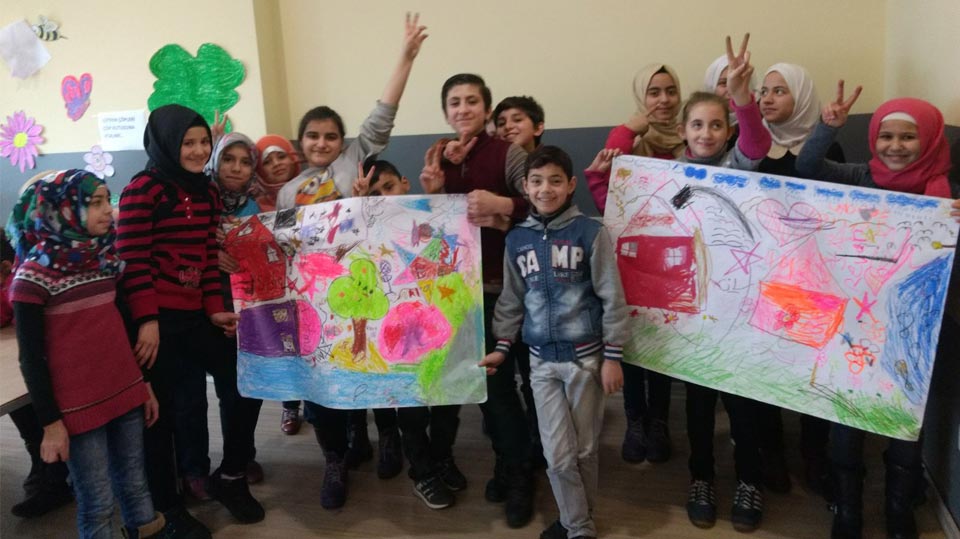 ?الأطفال رسموا:كيف هو العالم الذي نود العيش فيه